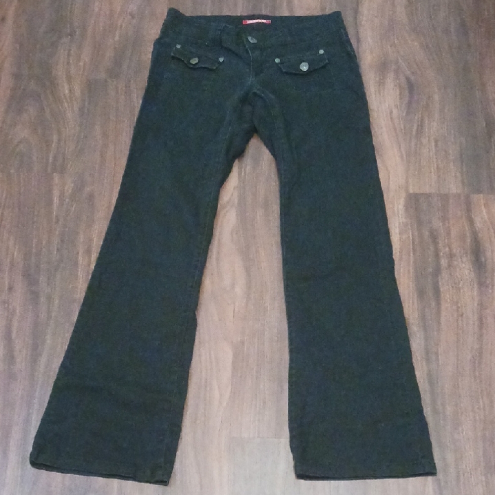 UNIONBAY Black Flare Trousers